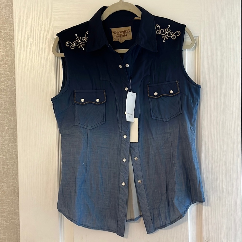 NWT Cowgirl Legend Western Shirt